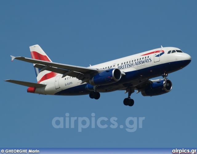 G-EUPD, Airbus A319-100, British Airways