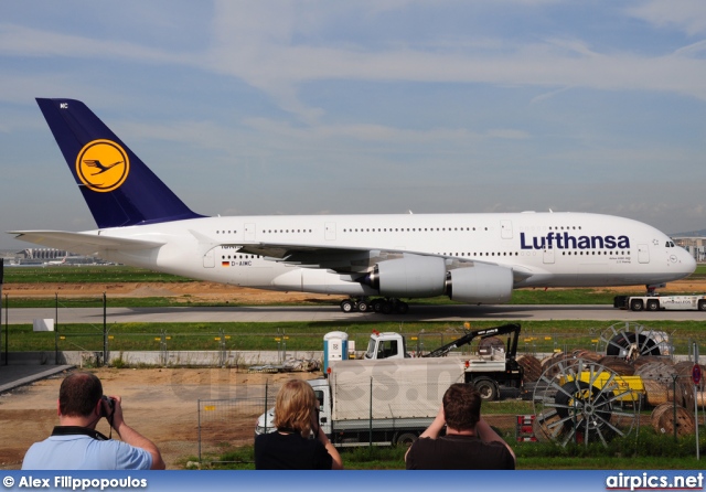 D-AIMC, Airbus A380-800, Lufthansa