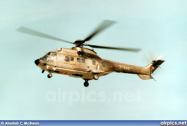 T-342, Aerospatiale (Eurocopter) AS 532-U Cougar, Swiss Air Force