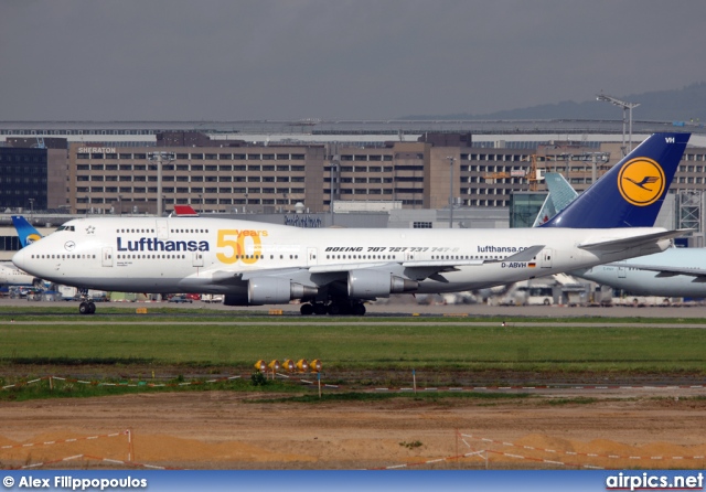 D-ABVH, Boeing 747-400, Lufthansa