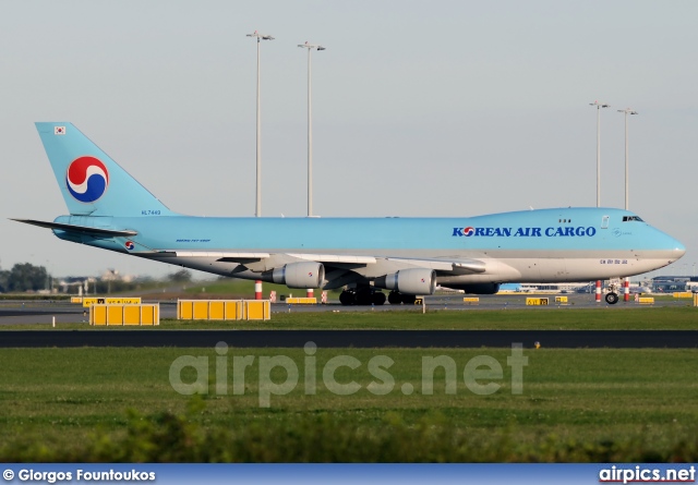 HL7449, Boeing 747-400F(SCD), Korean Air Cargo
