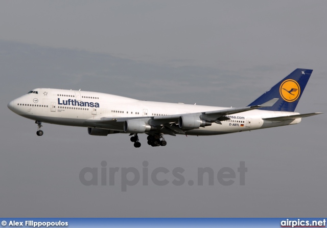 D-ABTL, Boeing 747-400, Lufthansa