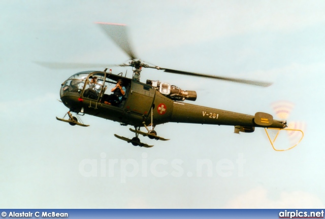 V-281, Aerospatiale SA-316-B Alouette III, Swiss Air Force