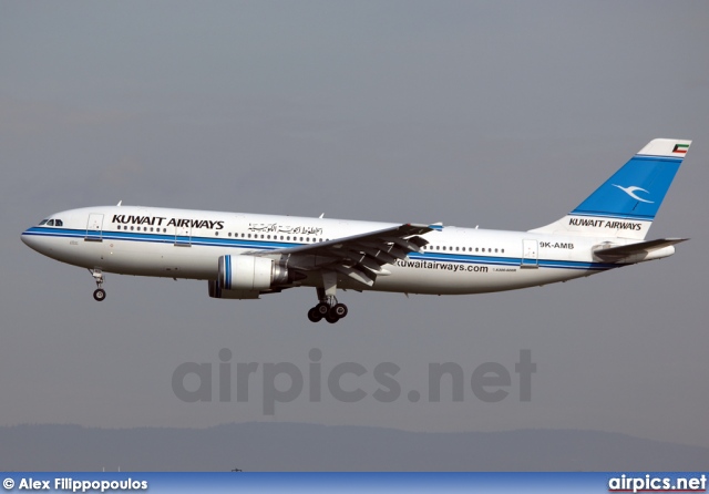 9K-AMB, Airbus A300B4-600R, Kuwait Airways