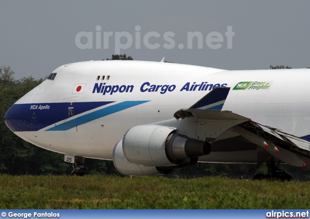 JA05KZ, Boeing 747-400F(SCD), Nippon Cargo Airlines - NCA