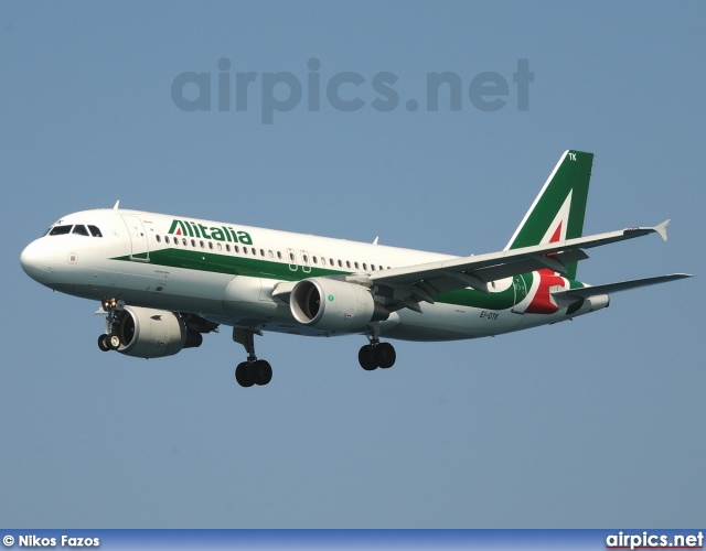 EI-DTK, Airbus A320-200, Alitalia