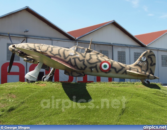 155-7, Aermacchi MC-205-V Veltro (Replica), Italian Air Force