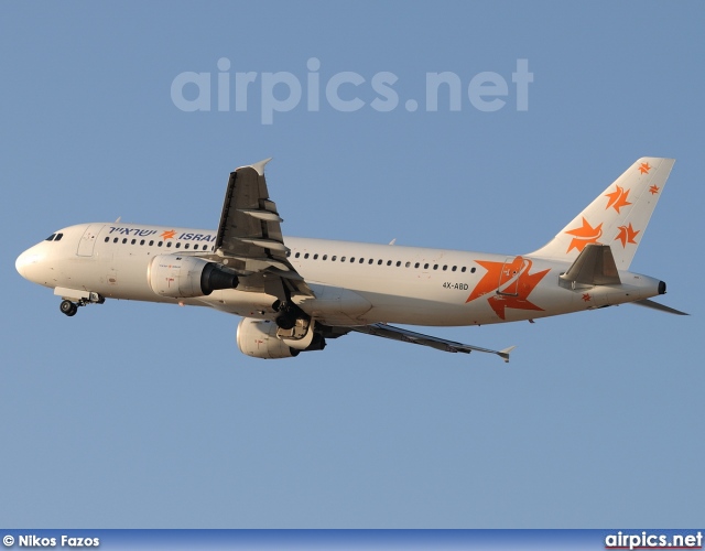 4X-ABD, Airbus A320-200, Israir