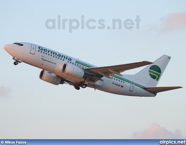 D-AGER, Boeing 737-700, Germania