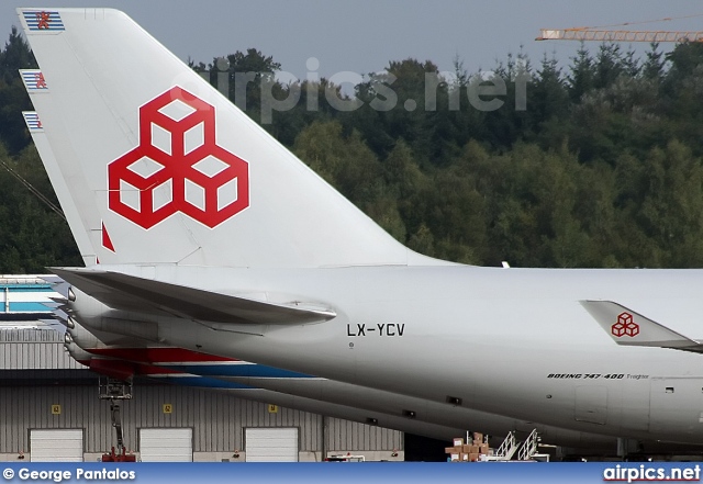 LX-YCV, Boeing 747-400F(SCD), Cargolux