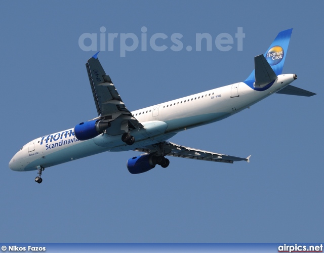 OY-VKD, Airbus A321-200, Thomas Cook Airlines Scandinavia