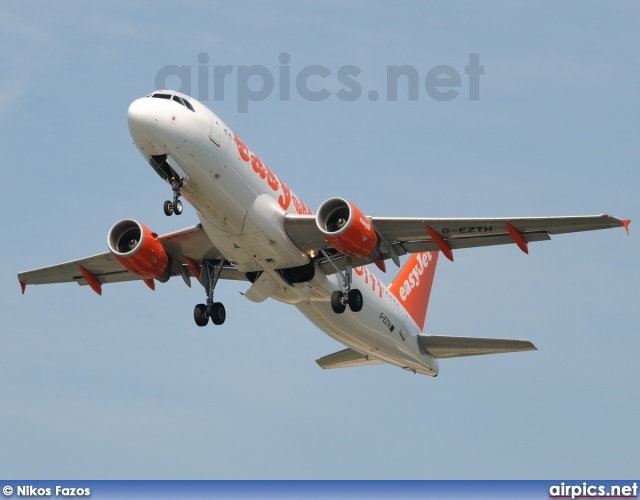 G-EZTH, Airbus A320-200, easyJet