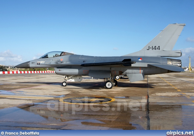 J-144, Lockheed F-16-AM Fighting Falcon, Royal Netherlands Air Force