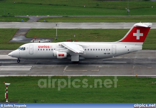 HB-IXR, British Aerospace Avro RJ100, Swiss International Air Lines