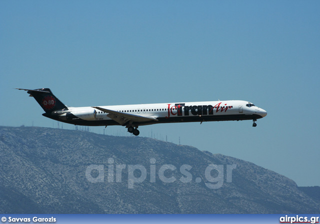 YR-MDK, McDonnell Douglas MD-82, Jet Tran Air