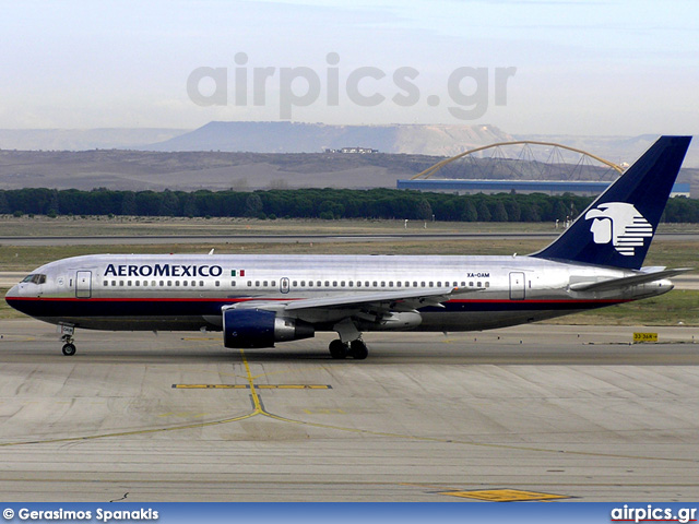 XA-OAM, Boeing 767-200ER, Aeromexico