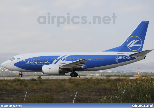 UR-DND, Boeing 737-500, Dniproavia