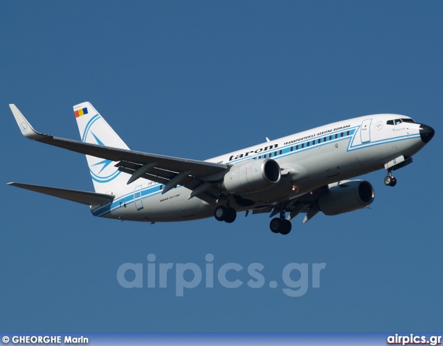 YR-BGG, Boeing 737-700, Tarom