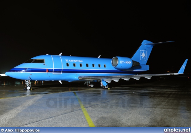 OY-MMM, Bombardier Challenger 600-CL-604, Maersk Air