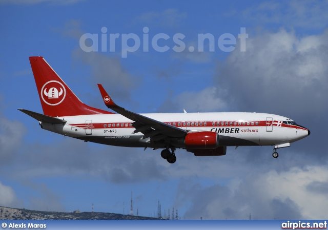 OY-MRS, Boeing 737-700, Cimber Sterling