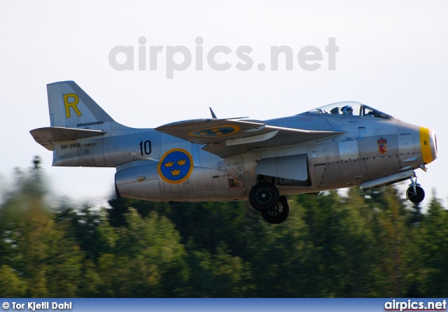 SE-DXB, Saab J-29-F Tunnan, Private