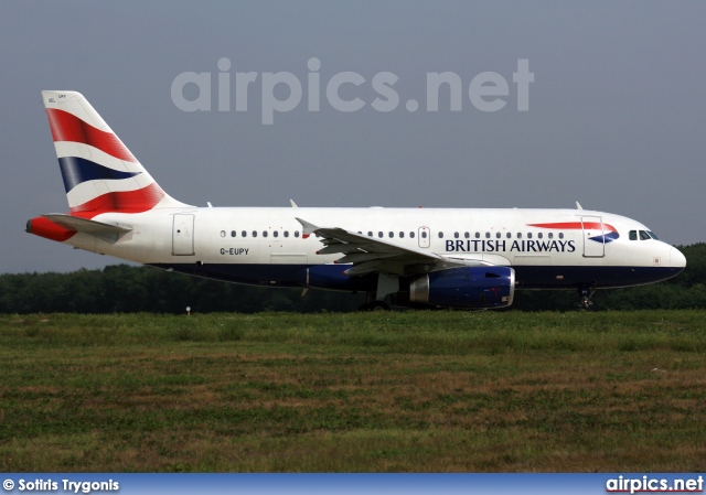 G-EUPY, Airbus A319-100, British Airways