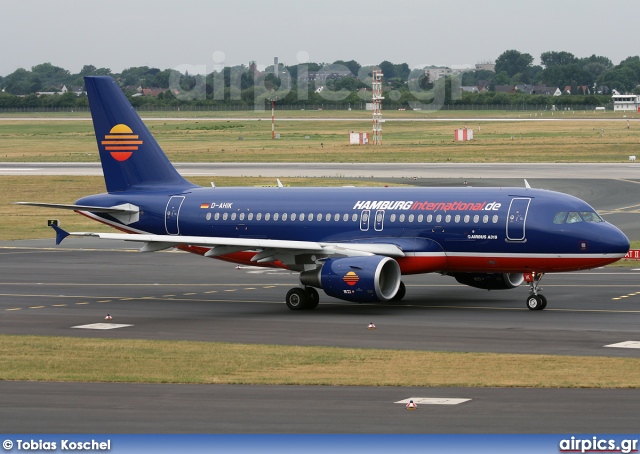 D-AHIK, Airbus A319-100, Hamburg International