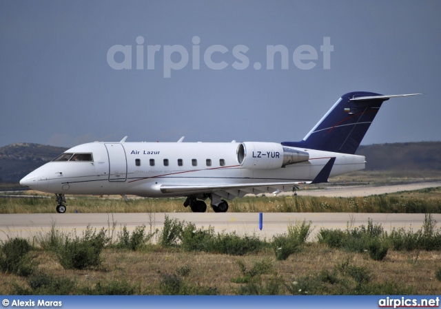 LZ-YUR, Bombardier Challenger 600-CL-604, Air Lazur