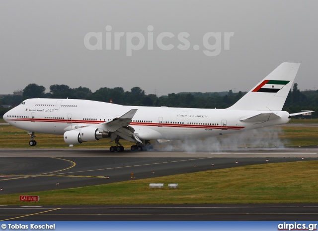 A6-COM, Boeing 747-400M, Dubai Air Wing - Royal Flight