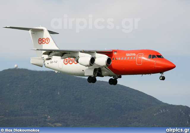 OO-TAZ, British Aerospace BAe 146-200QC, TNT Airways