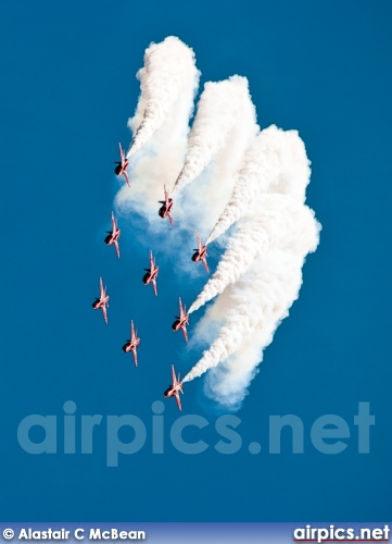 British Aerospace (Hawker Siddeley) Hawk-T.1, Royal Air Force