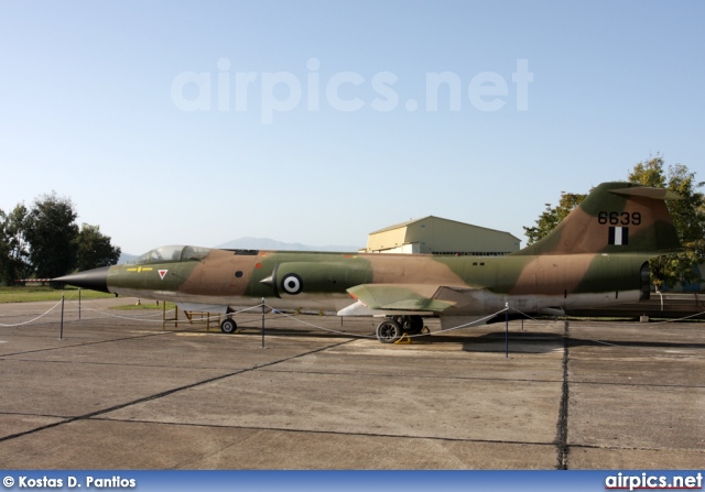 6639, Lockheed RF-104-G Starfighter, Hellenic Air Force