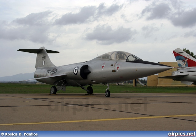 5961, Lockheed TF-104-G, Hellenic Air Force