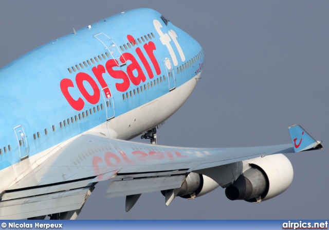 F-GTUI, Boeing 747-400, Corsair