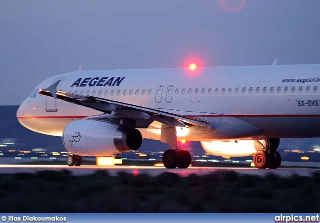 SX-DVS, Airbus A320-200, Aegean Airlines