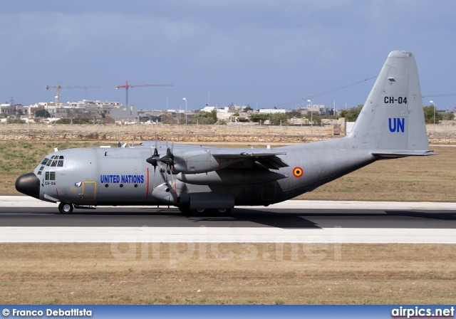 CH-04, Lockheed C-130-H Hercules, Belgian Air Force