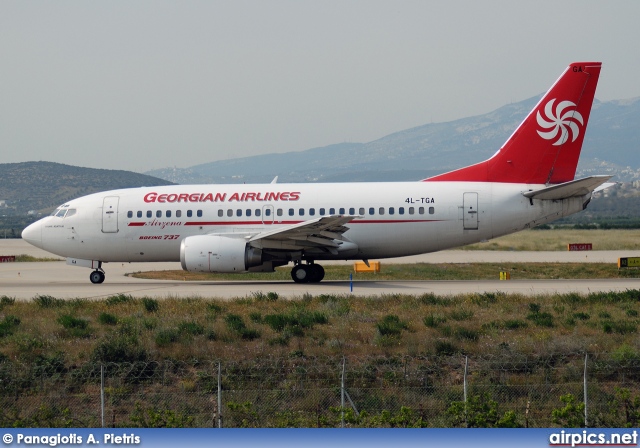 4L-TGA, Boeing 737-500, Georgian Airways