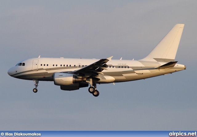 LX-GJC, Airbus A318-100CJ Elite, Untitled