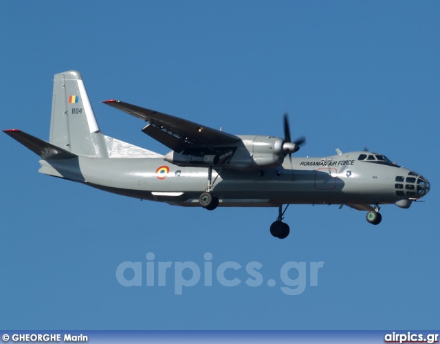 1104, Antonov An-30, Romanian Air Force