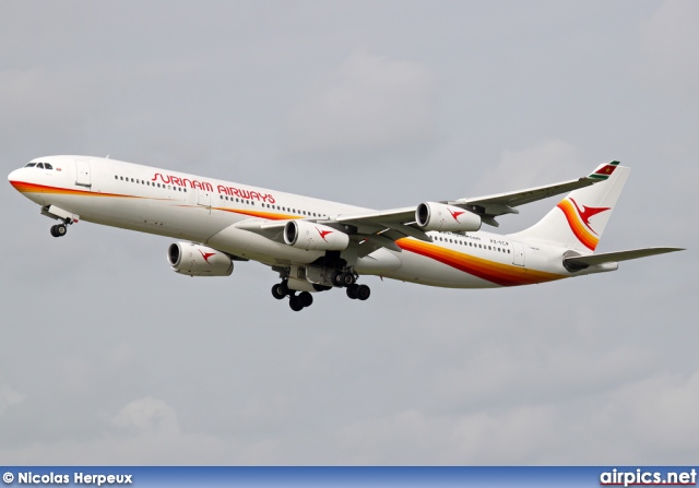 PZ-TCP, Airbus A340-300, Surinam Airways