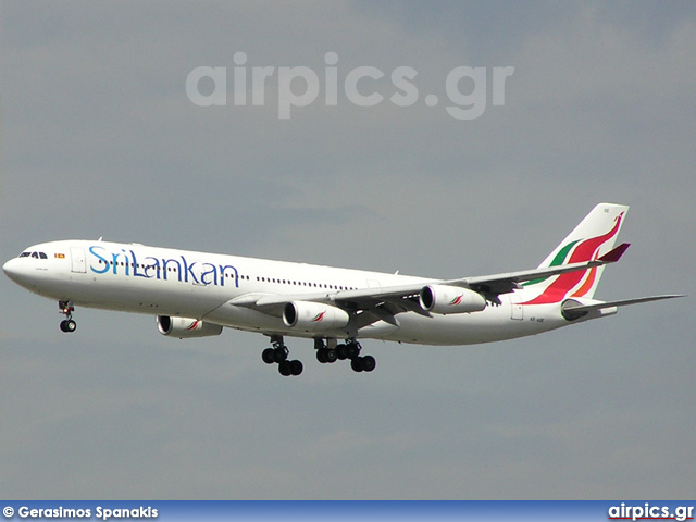 4R-ADE, Airbus A340-300, SriLankan