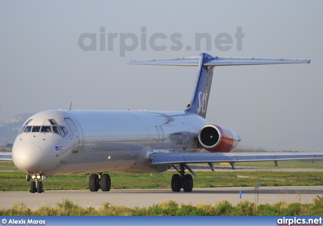 LN-RMM, McDonnell Douglas MD-82, Scandinavian Airlines System (SAS)