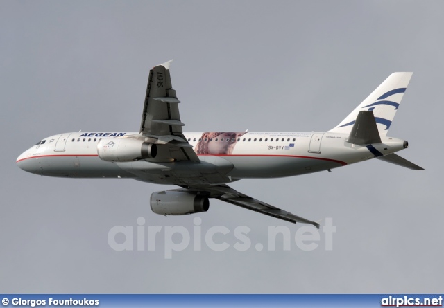 SX-DVV, Airbus A320-200, Aegean Airlines