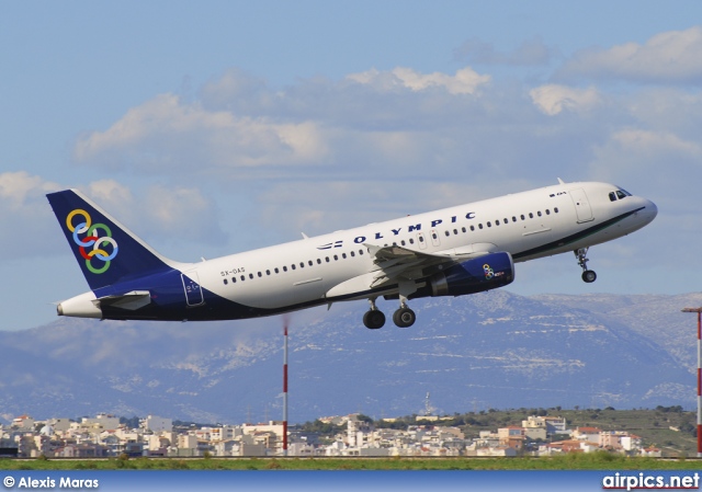 SX-OAS, Airbus A320-200, Olympic Air