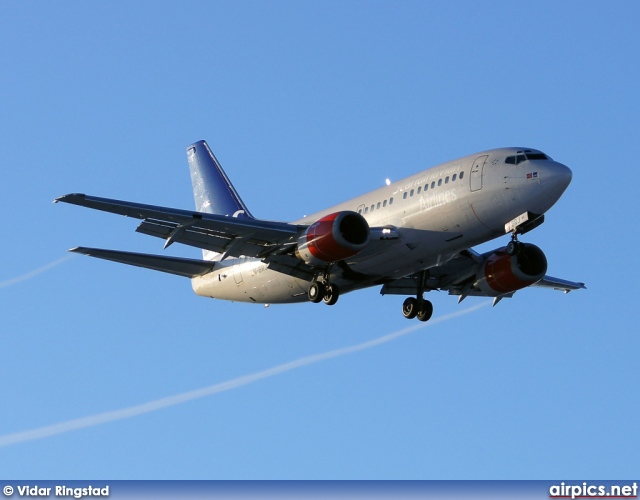 LN-BRJ, Boeing 737-500, Scandinavian Airlines System (SAS)