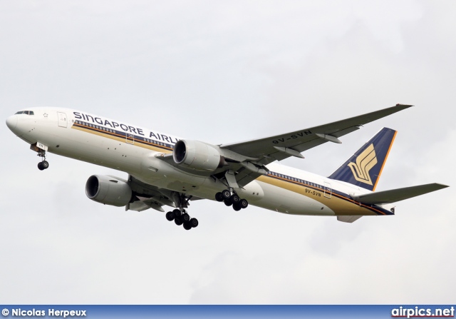 9V-SVN, Boeing 777-200ER, Singapore Airlines