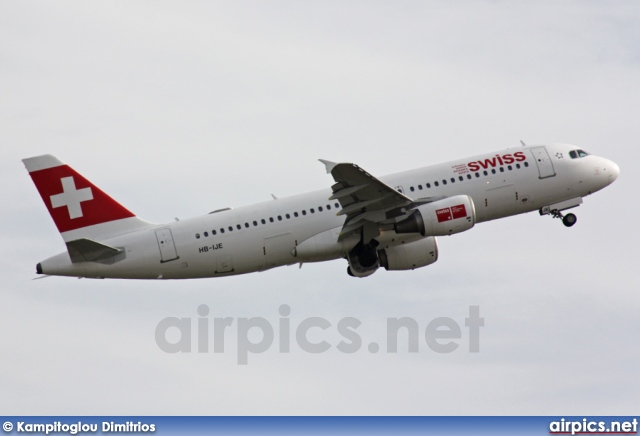 HB-IJE, Airbus A320-200, Swiss International Air Lines