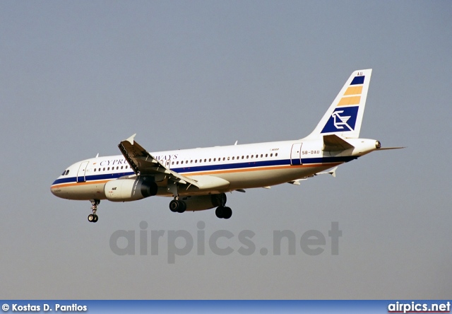 5B-DAU, Airbus A320-200, Cyprus Airways