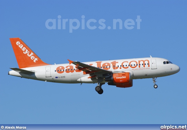 G-EZID, Airbus A319-100, easyJet