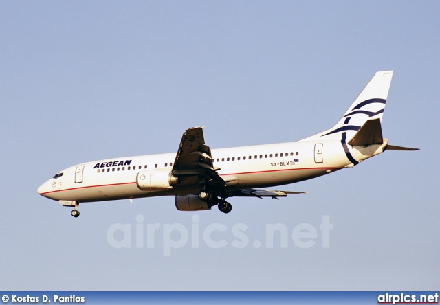 SX-BLM, Boeing 737-400, Aegean Airlines
